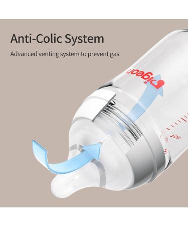 Pigeon Silicone Nipple (SS) 3 Counts | Latch-On Line, Natural Feel | 0+ Months | 3rd Generation - Buy Online on SooperMarket.com