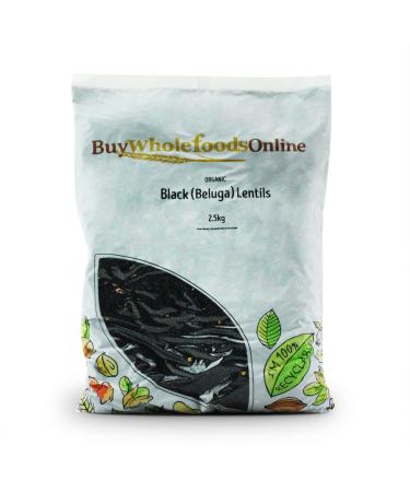 Organic Black (Beluga) Lentils 2.5kg (BWFO)