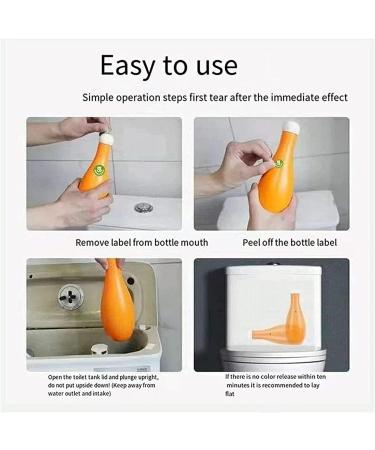 Bowling Blue Bubble Toilet Bowl Cleaner Toilet Bowling Bowl Cleaner Automatic Toilet Bowl Cleaner In Bottle Household Toilet Deodorant Long Lasting Fragrance Cleaner (2pcs) - Buy Online on SooperMarket.com