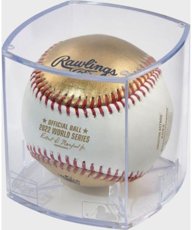Rawlings | Official 2022 World Series Champions | Houston Astros | Commemorative Baseball White | Leather