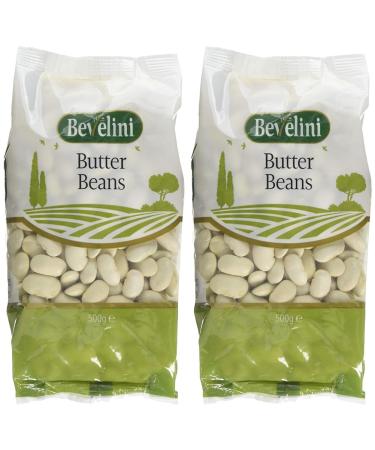 Bevelini Butter Beans 500 g (Pack of 2)