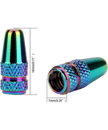 Senzeal 20PCS Multi-Color Aluminum Presta Valve Caps for Bike Tires - Dust Caps for Bicycle Air Valves - Buy Online on SooperMarket.com
