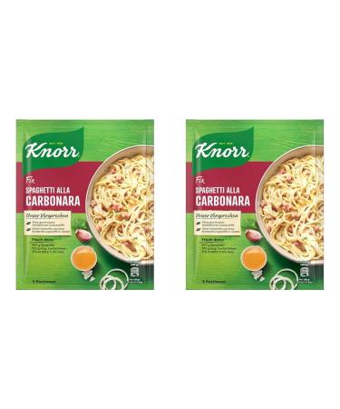 Knorr Fix Fix Spaghetti alla Carbonara without flavour enhancers 36 g (pack of 2) Carbonara 36 g (pack of 2)