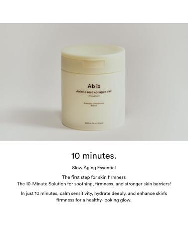 Abib Jericho Rose Collagen Pad - 60 Firming Toner Pads with Hydrating Collagen Extract for Radiant Skin | International Shipping Available - Buy Online on SooperMarket.com