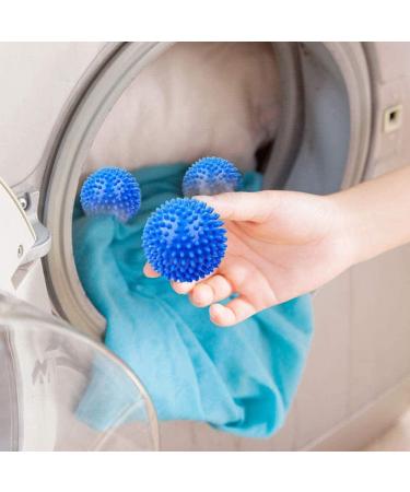 KOMUNJ 5 Pcs Laundry Tumble Dryer Balls - Reusable Plastic Balls for Speeding Drying and Reducing Creases - Buy Online on SooperMarket.com