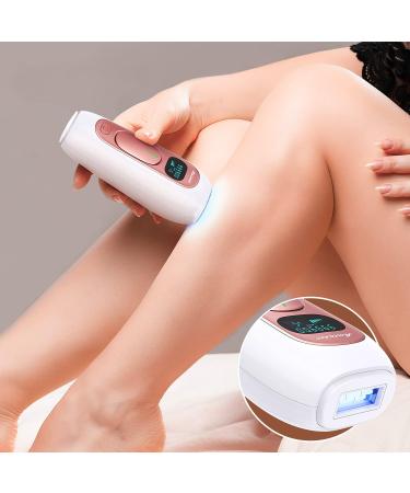 IPL Hair Removal Device for Women and Men - 999,000 Flashes, 5 Energy Levels, 2 Modes, Painless Hair Remover - A-rose Gold - Buy Online on SooperMarket.com