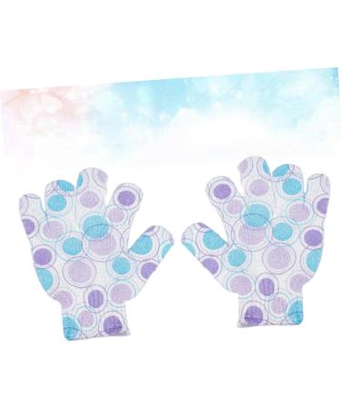 FOMIYES 3 Pairs Bath Gloves Five Finger Shower Gloves Exfoliating Gloves Shower Wipe Printing Child - Buy Online on SooperMarket.com