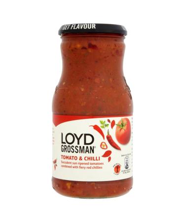 Loyd Grossman Tomato and Chilli Sauce 660g Tomato Chilli 660 g (Pack of 1)