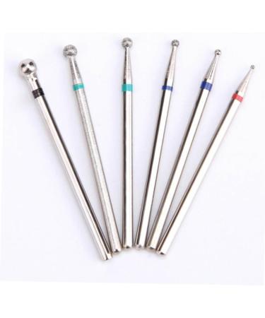 FOMIYES Nails Drill Bits Nail Drill Bits Manicure Drill Bits Grinding Head Round Beads - Buy Online on SooperMarket.com