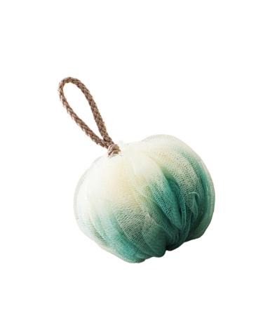Large Loofahs for Shower Exfoliation Bath Sponge Super Soft Exfoliation Bath Sponge Dual-Use Foaming Bath Ball for Travel Home Hotel Green