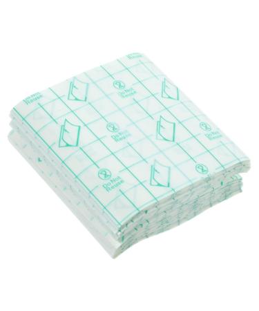NOLITOY 100pcs Makeup Hand Palette Adhesive Hand Hand- Held Cosmetic Hand Held Blender Mixer Makeup Pallets Disposable Adhesive Palettes Clear Hand Water Proof Breathable Membrane Pu Film