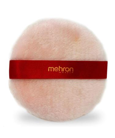 Mehron Makeup Round Professional Makeup Powder Puff 3.50"