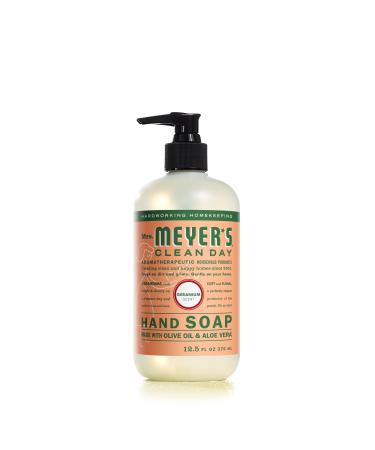 MRS. MEYER'S CLEAN DAY Hand Soap Made with Essential Oils Biodegradable Formula Geranium 12.5 fl. oz