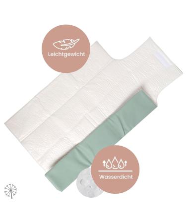 Mimuselina 2 Pack: Portable Baby Changing Pad & Diaper Bag - Foldable Water-Repellent & Dirt-Repellent for On-the-Go Parents - Green Avenue - Buy Online on SooperMarket.com
