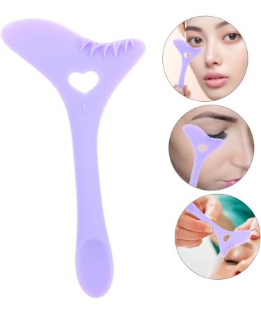 Gogogmee Eyeliner Stamp Eyeshadow Applicators Postage Stamps Reusable Eyelash Stencils Multifunction Lip Line 12.00X6.00X0.50CM Purple - Buy Online on SooperMarket.com