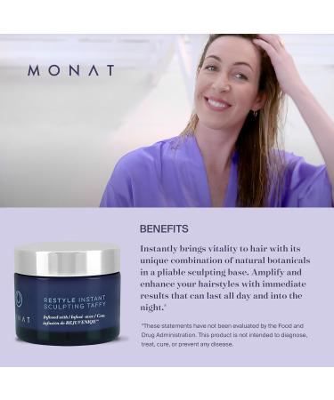 MONAT Restyle Instant Sculpting Taffy - Long Lasting Hair Styling Product with Rejuveniqe | 30ml - Buy Online on SooperMarket.com