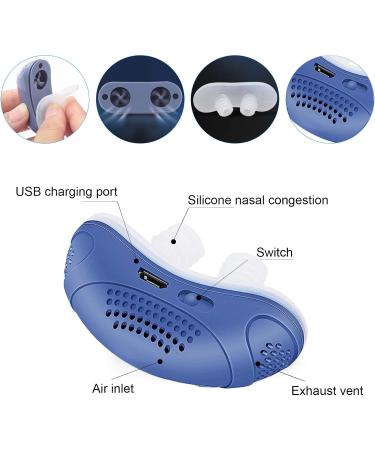 Anti Snoring Nose Vents Plugs - Stop Snoring Solution - Blue 1 Count - Buy Online on SooperMarket.com