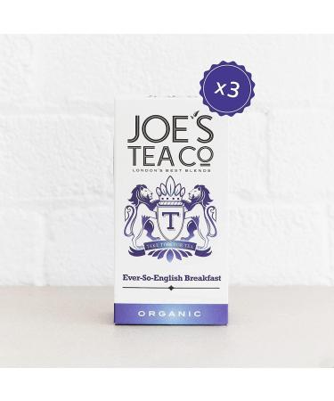 Joe's Tea Co. Organic Ever-So-English Breakfast Black Tea - 45 Tea Bags - Buy Online on SooperMarket.com
