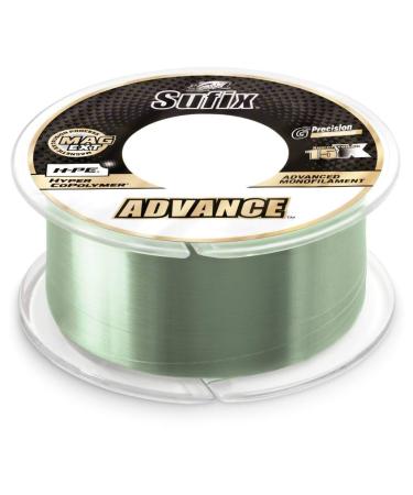 Sufix Advance Clear Monofilament 250-330 Yard Spools 10 Pound - 330 Yards