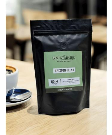 The Black Farmer Ground Coffee Brixton Blend (250g) - Brazilian beans