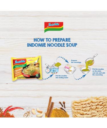 INDOMIE Instant Noodles Chicken - Multipack of 40 (70g Each) | Buy Online Internationally - Buy Online on SooperMarket.com