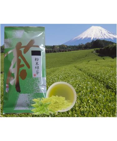 Japanese Green Tea Powder Produced in Shizuoka Prefecture 100g x2 with Maiko Sticker Pio Big Bazar - Buy Online on SooperMarket.com