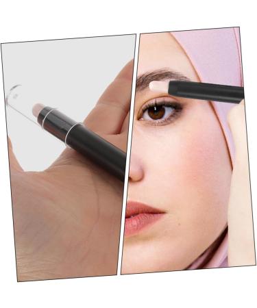 Gogogmee 2pcs Small Eyeshadow Double Ended Makeup Brush Eyeshadow Makeup Eye Shadow Makeup Black Abs - Buy Online on SooperMarket.com