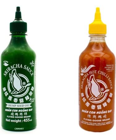 Flying Goose Sriracha Hot Chilli Sauce Assorted 455ml (Pack of 3) Customise Your Flavours - Buy Online on SooperMarket.com