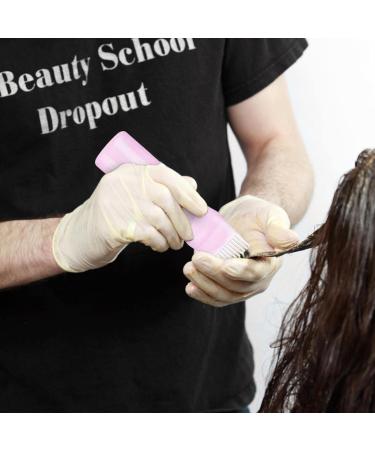 Hair Dye Brush Bottle Root Comb Applicator Bottle Hair Oil Bottle With Comb Hair Dye Bottle Applicator Comb With Graduated Scale For Home Salon Use White+Purple+Pink - Buy Online on SooperMarket.com