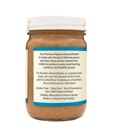 Kevala Almond Butter Classic Creamy 12 oz - All-Natural & Delicious Spread - Buy Online on SooperMarket.com