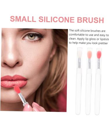 PLAFOPE 6pcs Lip Brush Cosmetic Lipstick Brush Makeup Lipstick Applicator Lip Balm Applicator Eye Shadow Applicator Silicone Lip Mask Brush Lip Balm Brush Makeup Use Lipstick Brush - Buy Online on SooperMarket.com