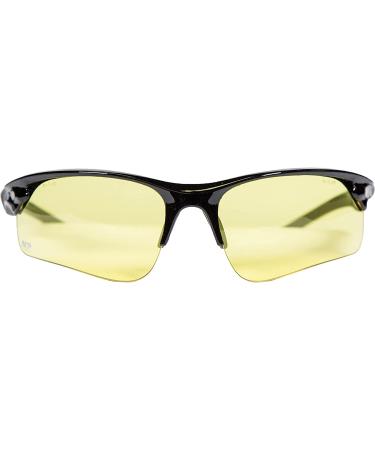 Smith & Wesson M&P Harrier Half Frame Shooting Glasses | Impact Resistant Anti-Fog Lenses | Black | One Size - Buy Online on SooperMarket.com