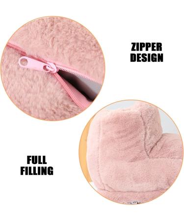 Vesone USB Foot Warmers | Full Size Thickened Heated Slippers | Comfortable Soft Foot Warmers for Home & Work | Perfect Winter Gifts in Pink - Buy Online on SooperMarket.com