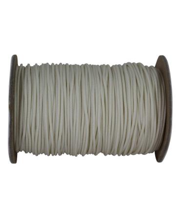 SGT Knots Mini Blind Cord - Durable Polyester Lift Cord for Crafting, DIY Projects (0.9mm x 100 yds, Ivory) 0.9 mm x 100 yards Ivory