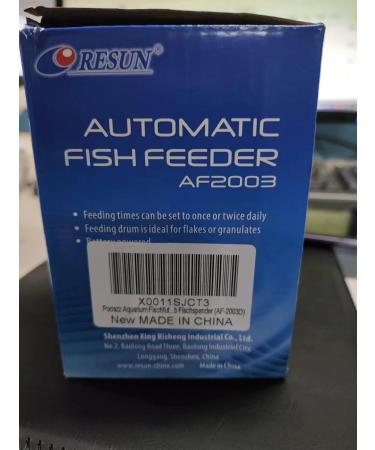 Podazz Aquarium Fish Feeder Vacation Aquarium Automatic Fish Food Dispenser Tank Feeder Timer Auto Feeders for Holiday Vacation Fish Dispenser (AF-2003D) AF-2003D Black - Buy Online on SooperMarket.com