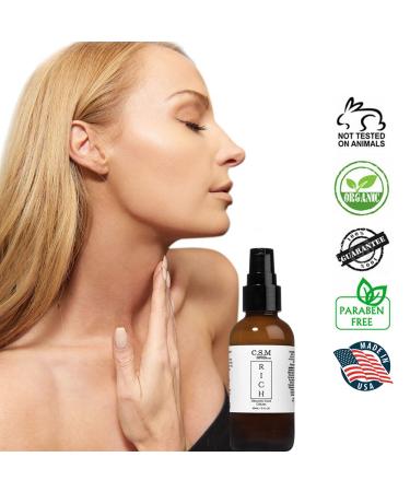 CSM RICH Organic Moisturizing Face & Eye Cream | Vitamin C B5 Ceramides | Anti-Aging Natural Skin Care | Day & Night Lotion - Made in USA - Buy Online on SooperMarket.com