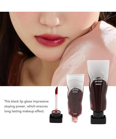 Yinhing Clear Mirror Lip Gloss - Long Lasting Black Lip Glaze for Independent Women | 5g Elegant Style - Buy Online on SooperMarket.com