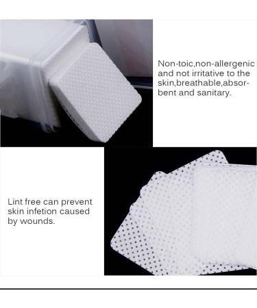 YIMART 200pcs Nail Polish Remover Cotton Wipes - Absorbent & Lint-Free for UV Gel Polish & Eyelash Extensions - Buy Online on SooperMarket.com