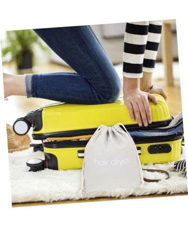 MUSISALY 2pcs Hair Dryer Storage Bag Home Hair Dryer Bag Hair Blower Bag Hair Dryer for Curly Hair Fabric 33.00X30.00X0.50CM As Shown - Buy Online on SooperMarket.com