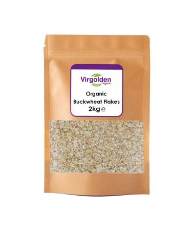 Organic Buckwheat Flakes 2kg by Virgolden Organic