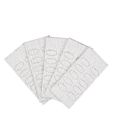 Cuticle Pusher Self-Adhesive Sandpaper Manicure Art Pre-polishing Sand Paper 50Grit Sandpaper Sheets