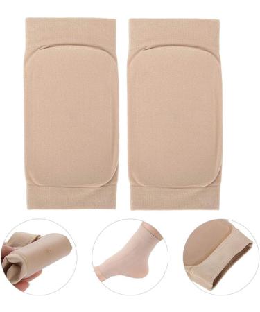 Moisturizing Gel Heel Socks | Soft Open Toe Ankle Sleeves for Dry Cracked Heels - Buy Online on SooperMarket.com