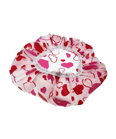 LJY 13-Piece Shower Cap Set - Waterproof Plastic Hair Caps for Women - Perfect for Bathing, Salons, and Spa - Buy Online on SooperMarket.com