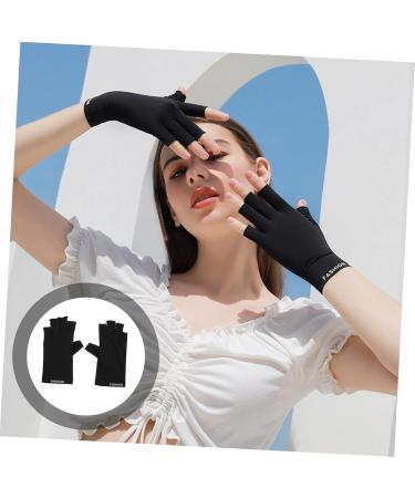 minkissy 4 Pairs Nail Protection Gloves Miss Protector Manicure Nylon - Buy Online on SooperMarket.com