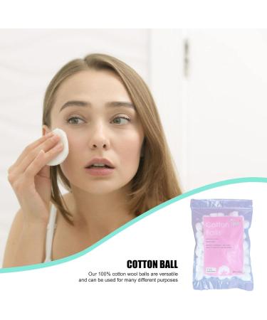 Cotton Balls - Reusable Makeup Remover Cotton Home Accessories Lightweight for Beauty & Personal Cares Baby Cares Nail Polish Remover Makeup Cleaning Serut 1. About 100 Grains (About 0.5 Grams) - Buy Online on SooperMarket.com
