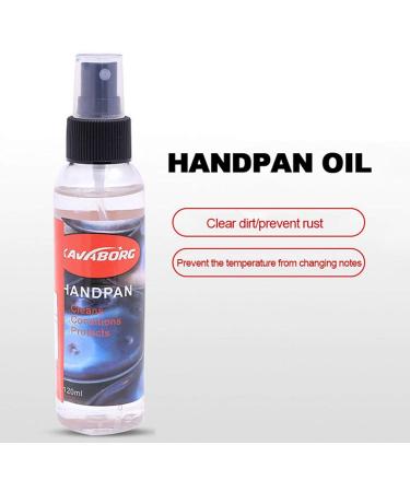 Hand Pan Care Solution Handpan Oil Steel Tongue Drum Handpan Care Oil Metal Drum Cleaning Care Essence Handpan Care Oil for Drying and Rust Protection 120 ml - Buy Online on SooperMarket.com