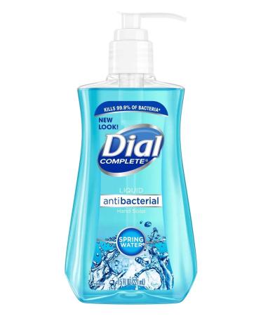 Dial Liquid Hand Soap Spring Water 7.5 Ounce (2 Pack)