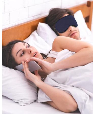Hochoek Sleep Mask- Ice Cold Warm Soft Adjustable Thick Breathable - Buy Online on SooperMarket.com