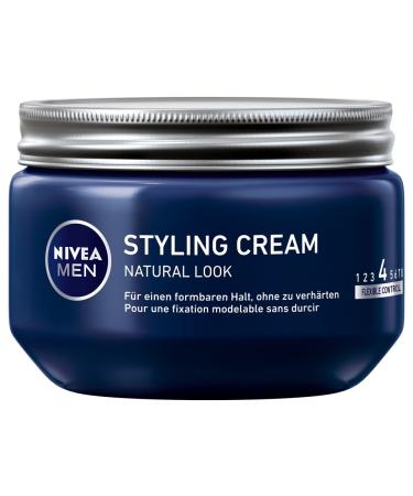 Nivea Men Styling Cream in a 3 Series Pack (3 x 150ml) hair cream for fashionable hold without hardening flexible hair gel for a natural look