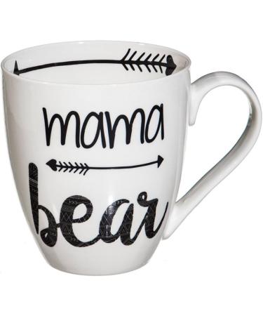 Cypress Home Bear Family Ceramic Cup O' Java Gift Set - Ideal for Indoor/Outdoor Use in Kitchens, Parties, and Homes - 6x4x4 Inches - Buy Online on SooperMarket.com